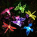 Solar Garden Lights 6 Pack Solar Butterfly Outdoor Decorations