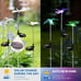 Solar Garden Lights 6 Pack Solar Butterfly Outdoor Decorations