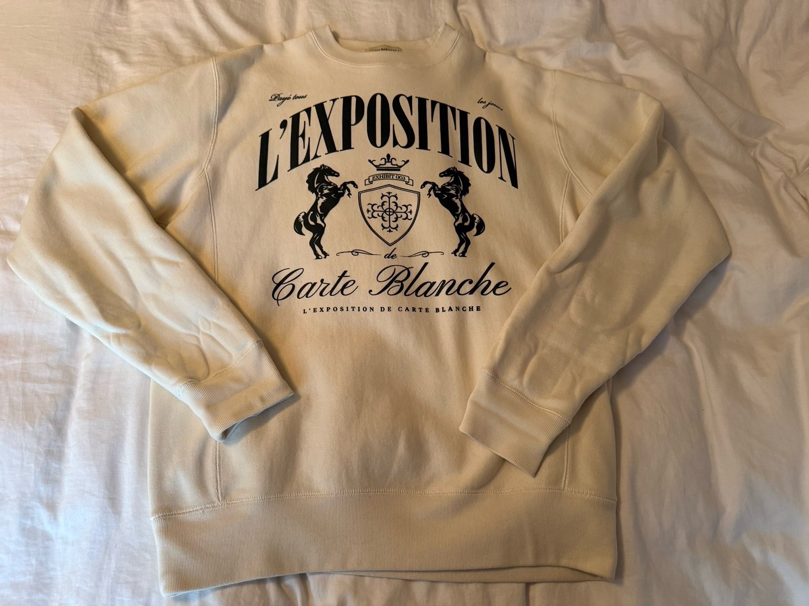 Limited Edition Carte Blanche Sweater