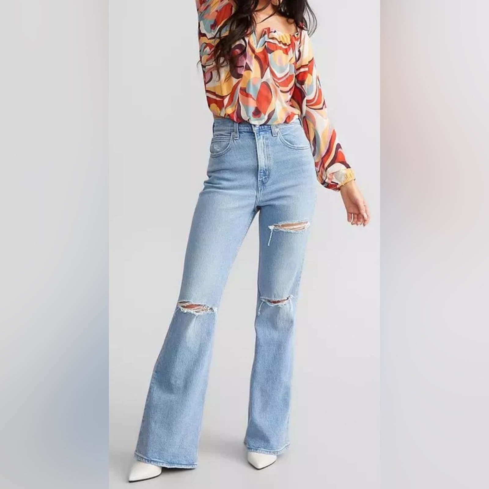 Levi’s 70s high flare jeans