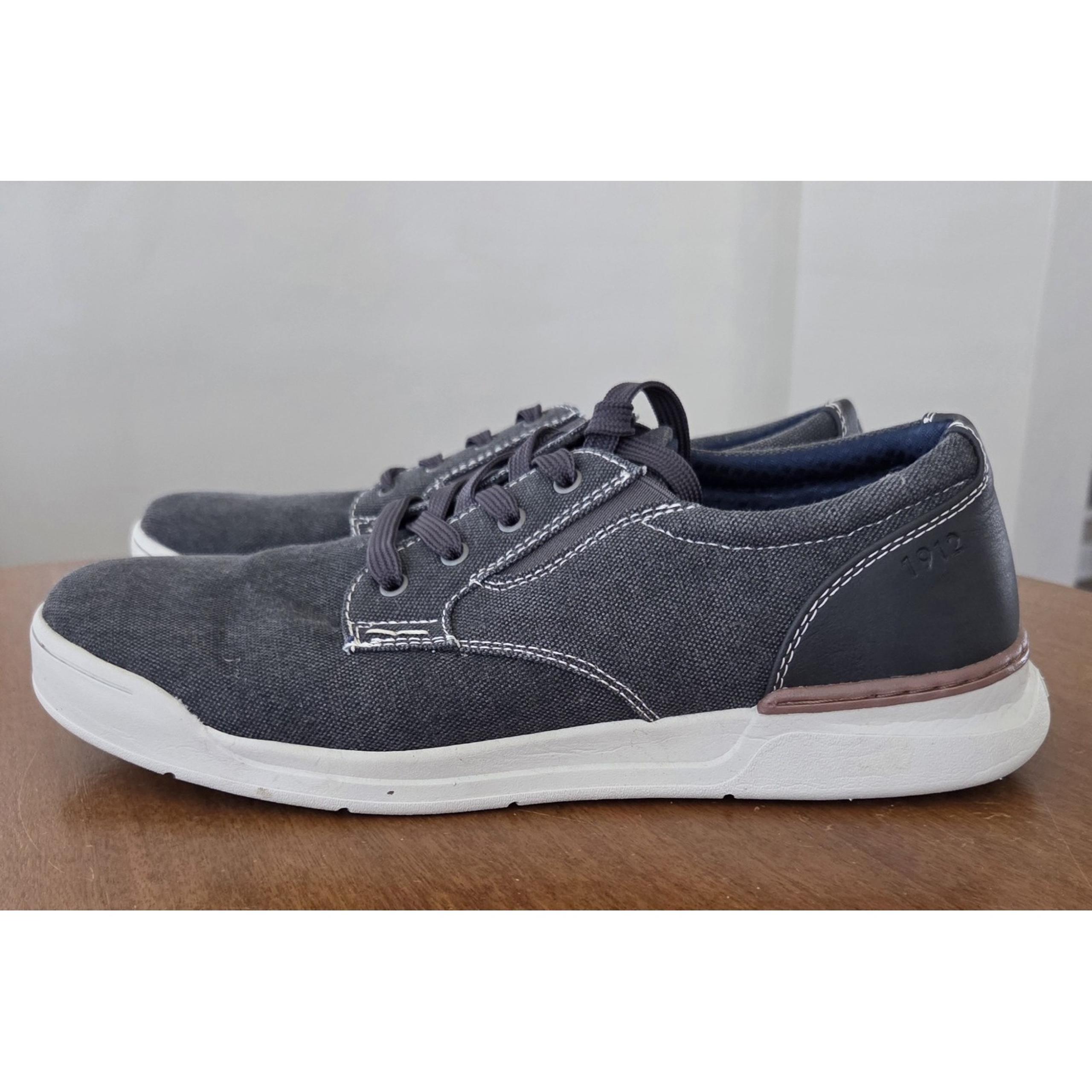 Mens Nunn Bush Kore Tour Canvas Grey 10.5 Sneaker Shoes