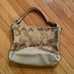 Coach Signature Optic leather C handbag