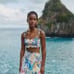 Farm Rio Macaw Wind Crop Top. M. NWT