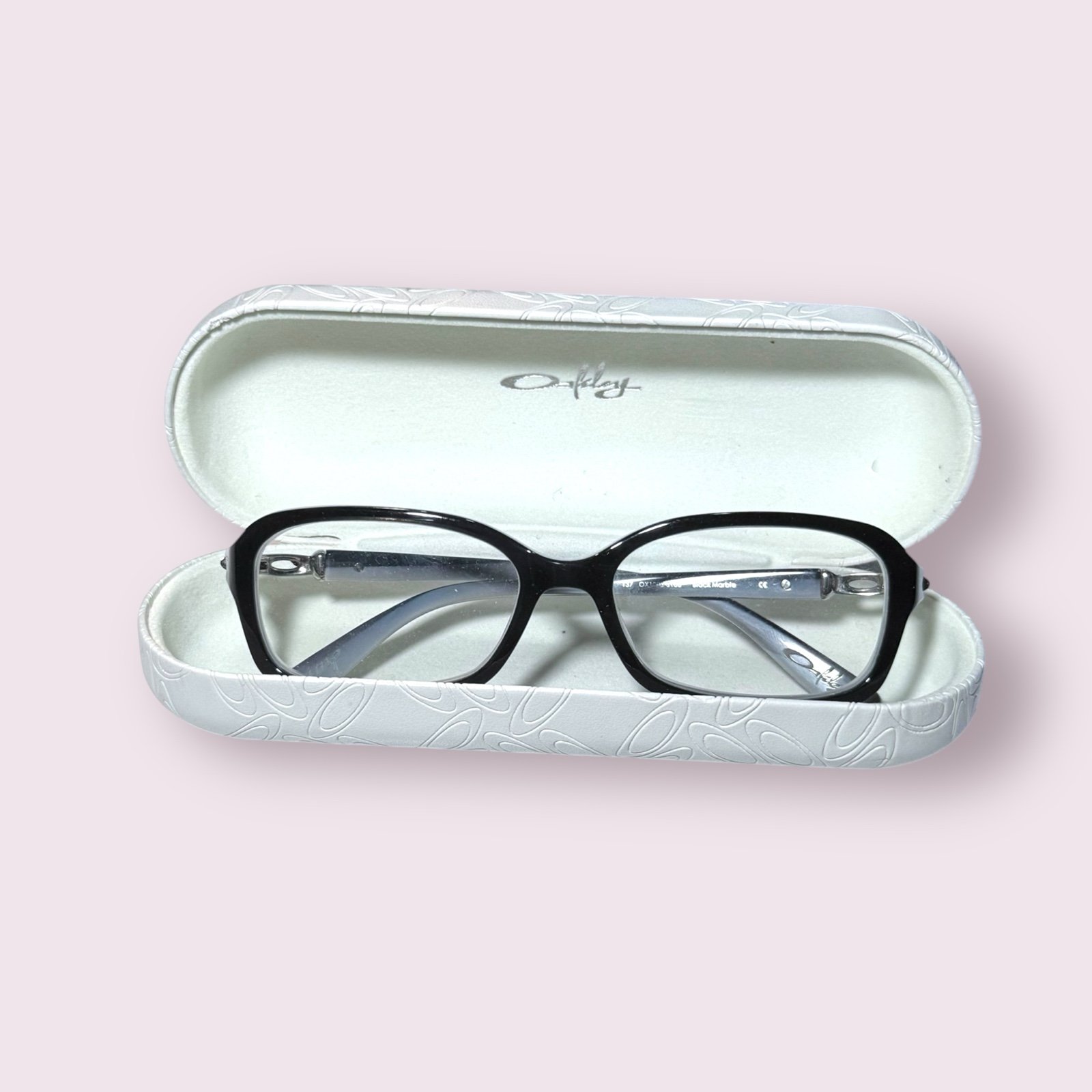 OAKLEY OX1070-0153 Eyeglasses Frames Womens Black Full Rim 53-16-137 13162