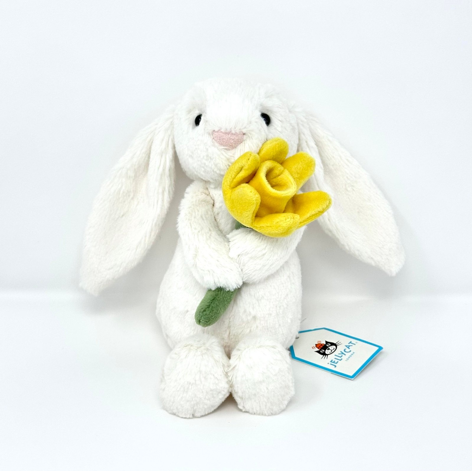 AUTHENTIC Jellycat Bashful Daffodil Bunny - SMALL 7” NWT ❗️RETIRED - VHTF❗️