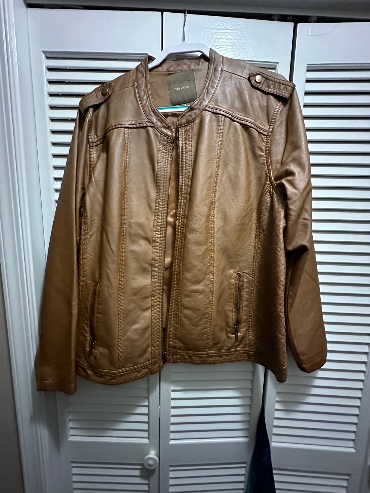 Maurice’s faux leather jacket