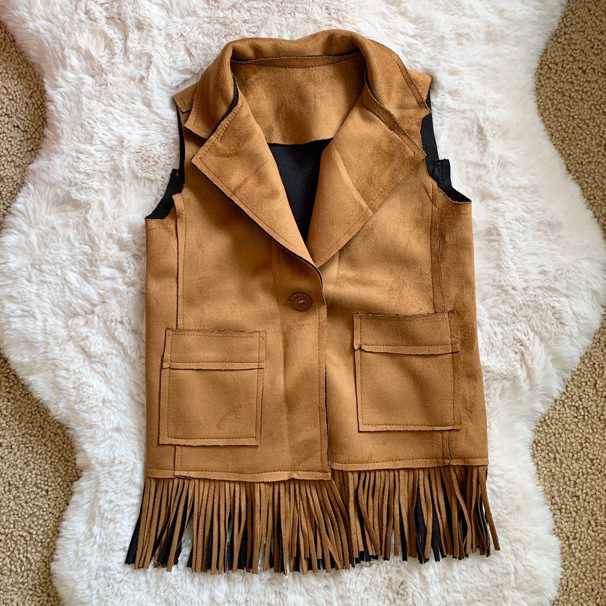 Kid Fringe Vest