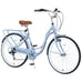 24 Ladies Bike - 7 Speed Steel Frame - Many Colors