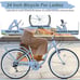24 Ladies Bike - 7 Speed Steel Frame - Many Colors
