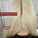 mutipart Blonde lace human hair wig