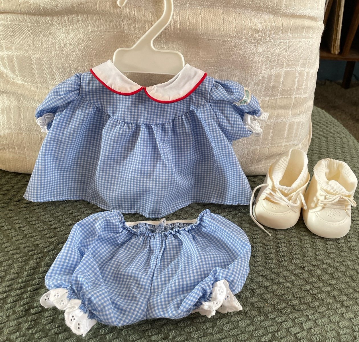 Cabbage Patch Kids complete outfit.