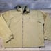 Men's Polo Ralph Lauren Bomber Jacket Green Fleece Lined Hidden Hood Size Large