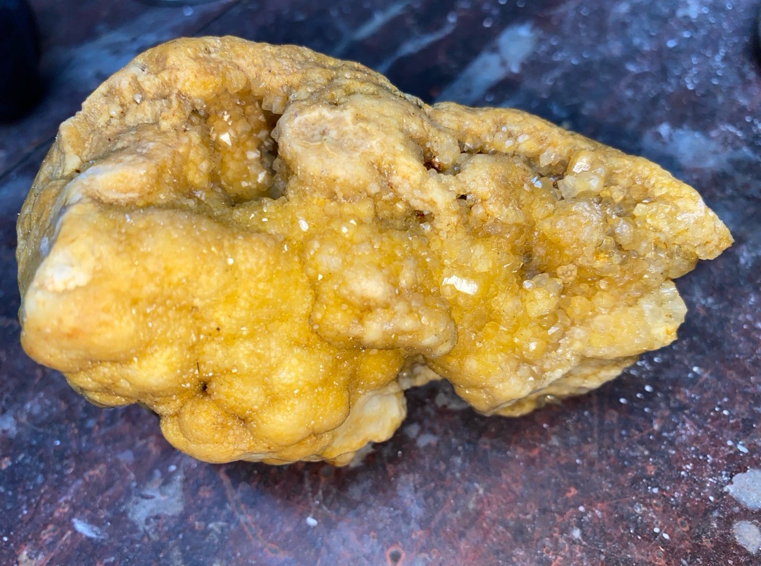 Rare 6 in. Freestanding Botryoidal Cadmium Smithsonite (IndigenoU.S.Crystals)