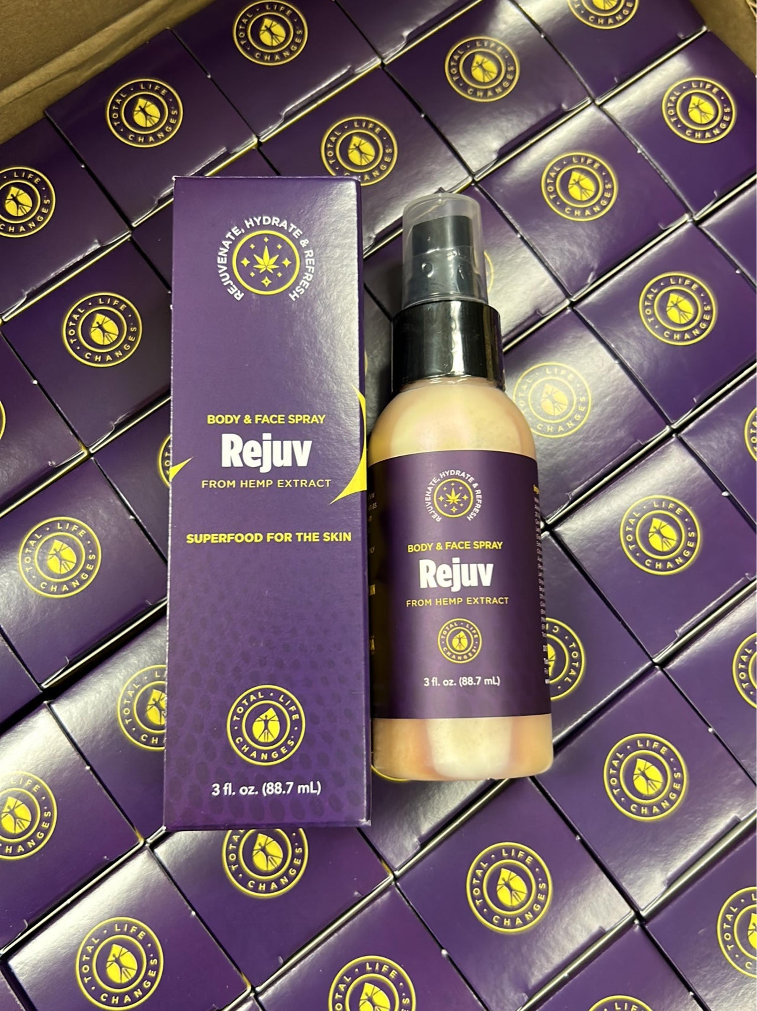 Rejuv Body & Face Spray 3 fl oz