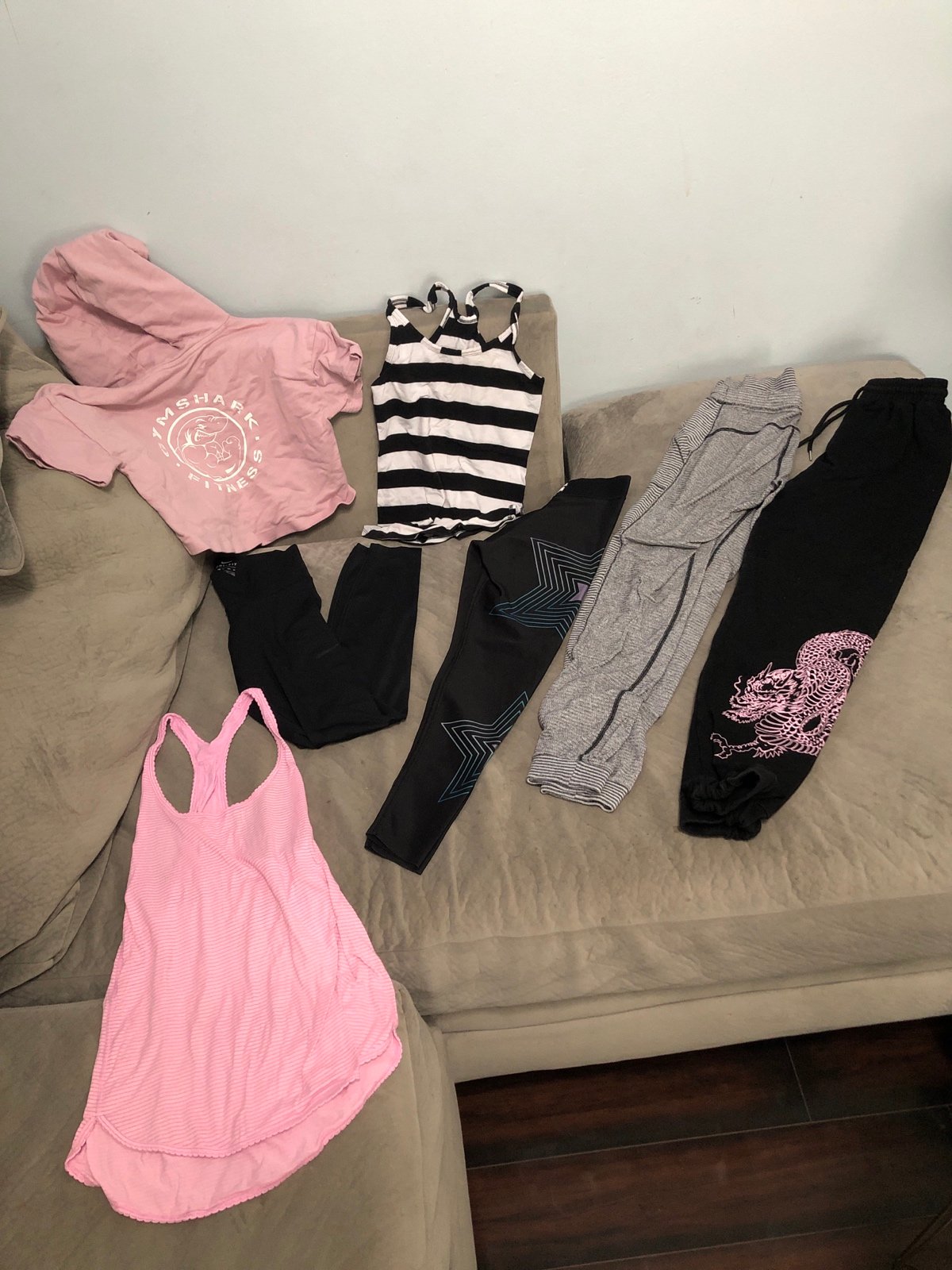 Leggings joggers and tops bundle Womens size xs name brand