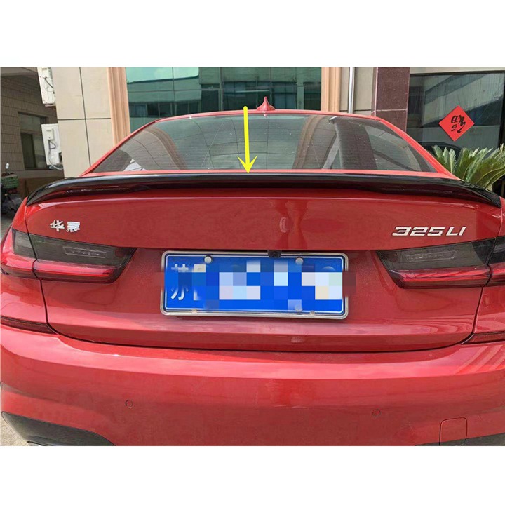For 2020-2024 BMW 3 Series G20 MP Style Rear Spoiler Brand New Gloss Black