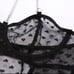 Black Heart See Through Bodysuit