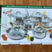 Cook N Home 10 piece Stainless Steel Cookware Set