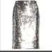 Alice + Olivia Ramos Sequin Fitted Skirt