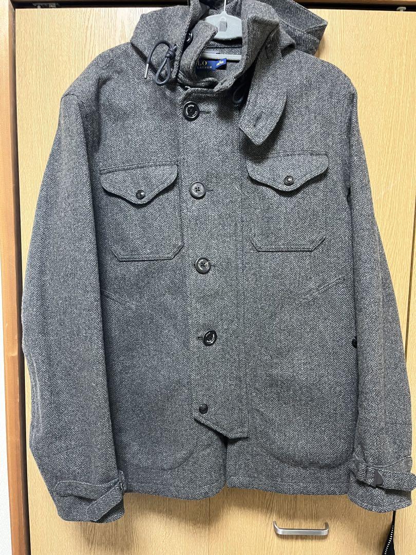 POLO RALPH LAUREN Tweed Wool Hunting Jacket