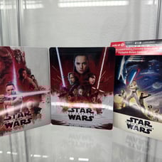 Star Wars The Last Jedi Blufans Best Buy Steelbook 4K + Rise of Skywalker