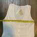 NWT MNG Mango Buttoned Bow Dress White Midi Size 6 New