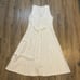 NWT MNG Mango Buttoned Bow Dress White Midi Size 6 New