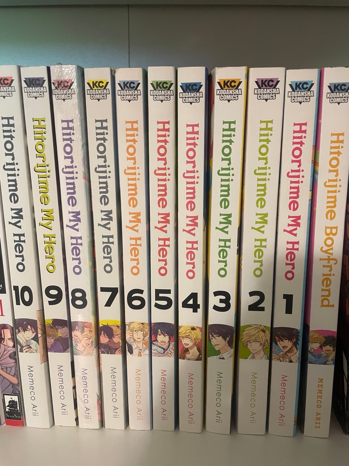 Hitorijime My Hero 1-10 + Hitorijime Boyfriend