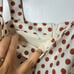 NWT polka dot set