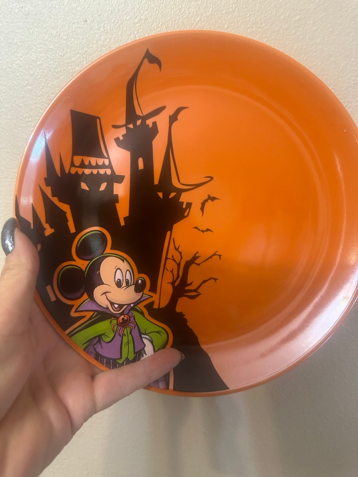 Disney Parks Mickey Mouse Halloween plates set of 4