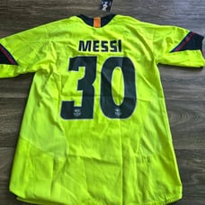 Nike FC Barcelona 05/06 Away Lionel Messi Jersey Medium