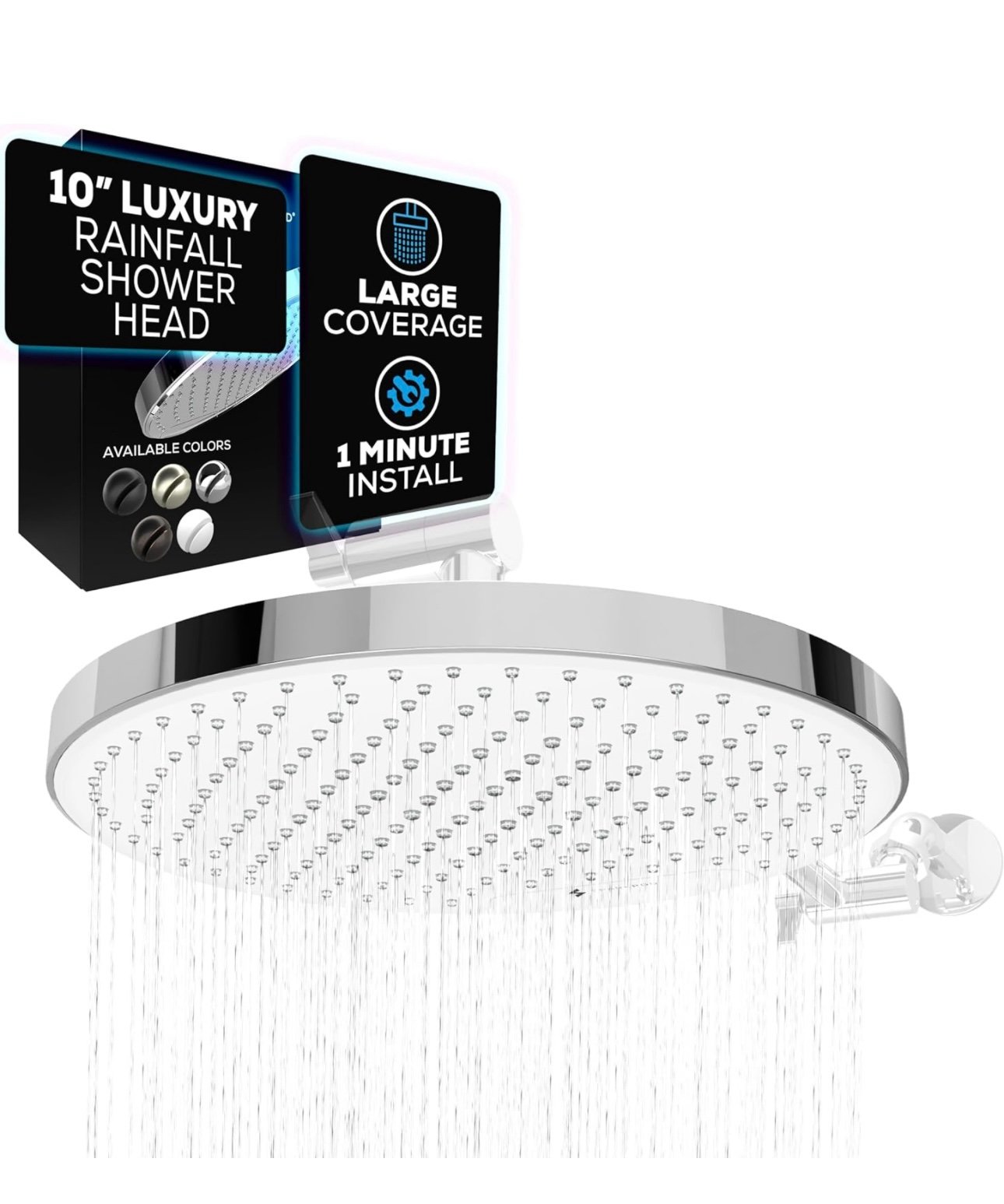 10 Inch Round Rain Shower Head