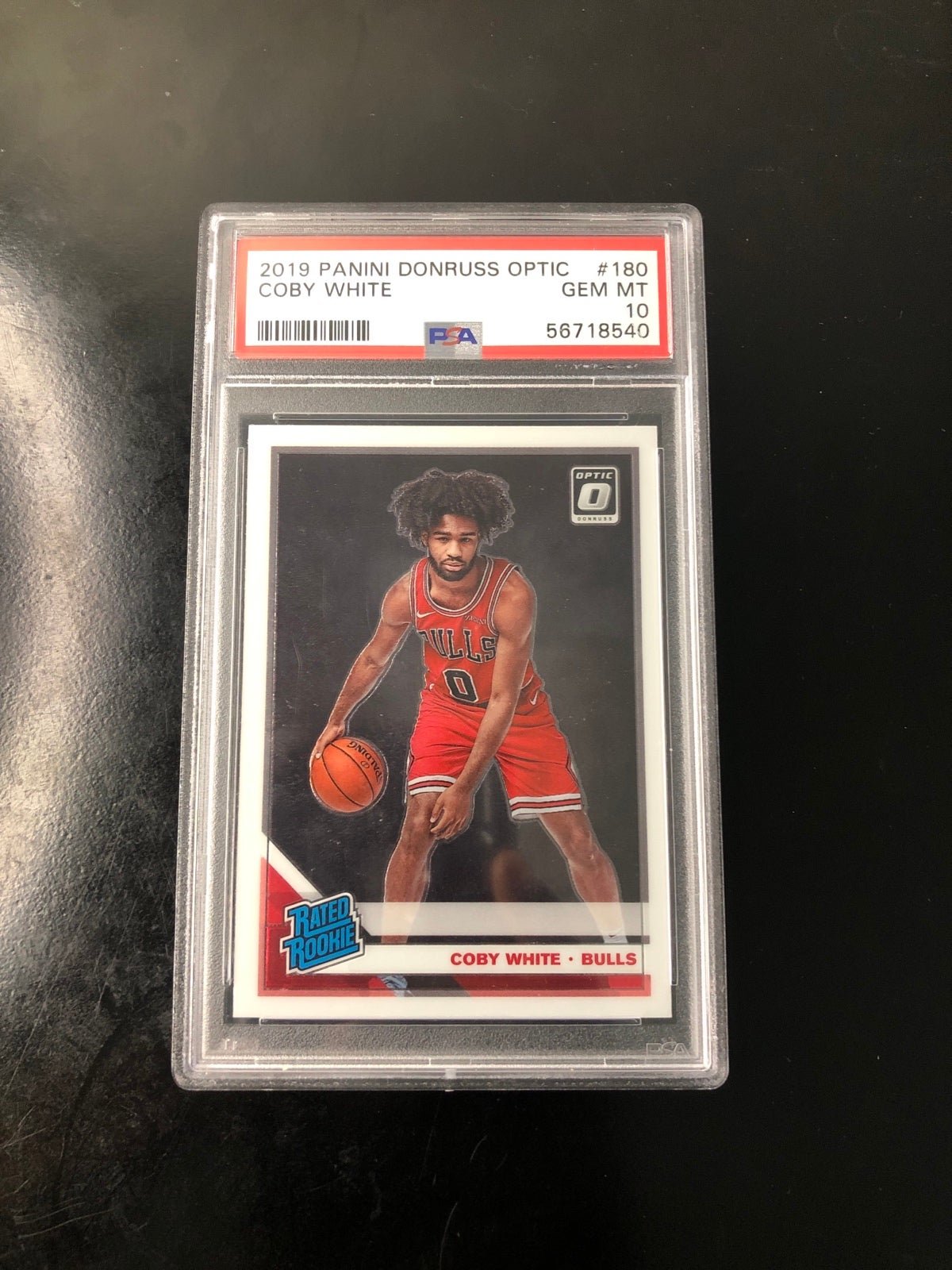 Coby White Donruss Optic PSA 10