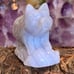 Blue Lace Agate Pig Carving Gemstone Hog Carved Gem Stone Chinese Zodiac Animal