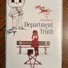 The department of truth 22 gump variant remark and signed