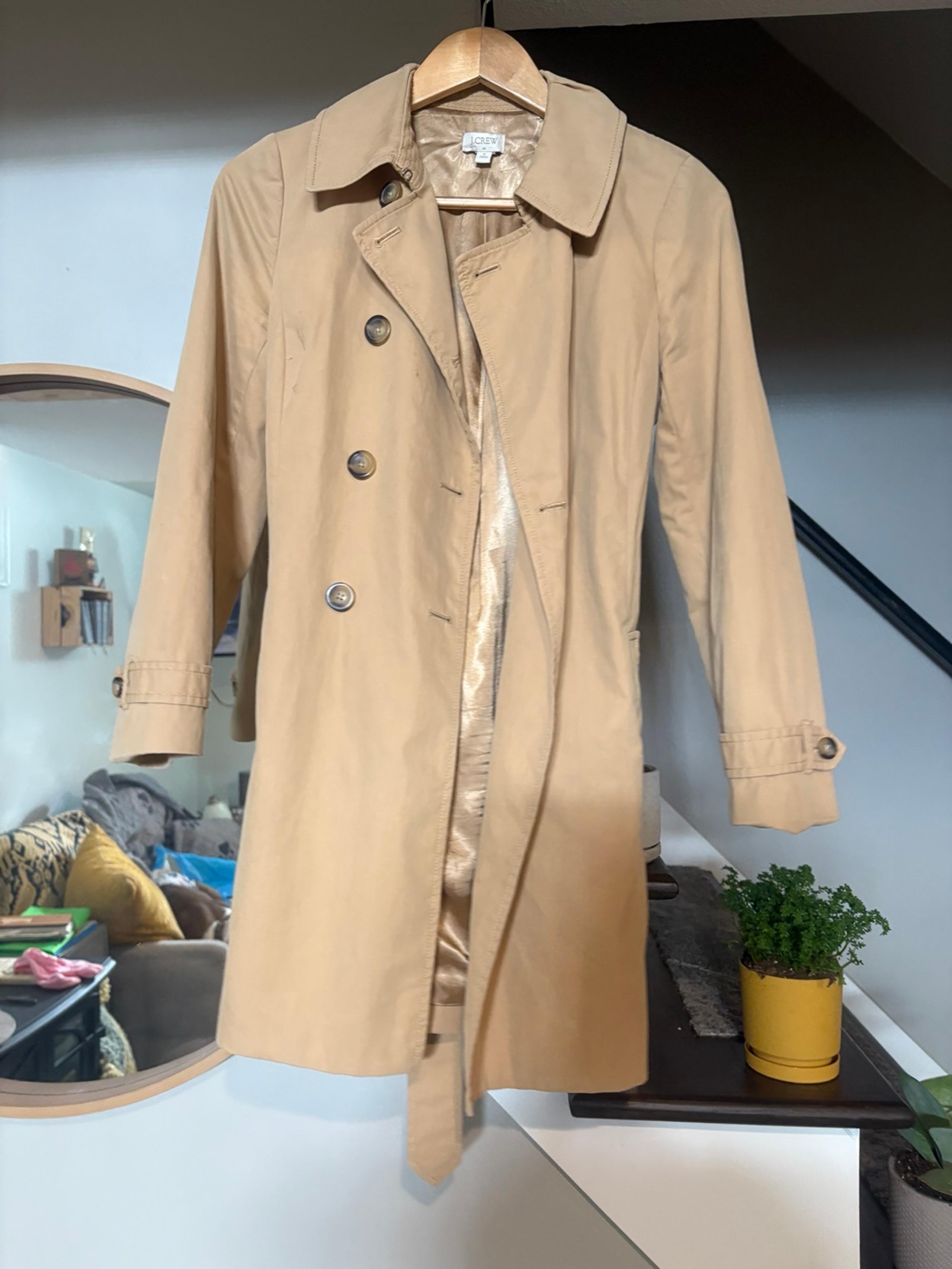 J Crew. Womens Trench Coat