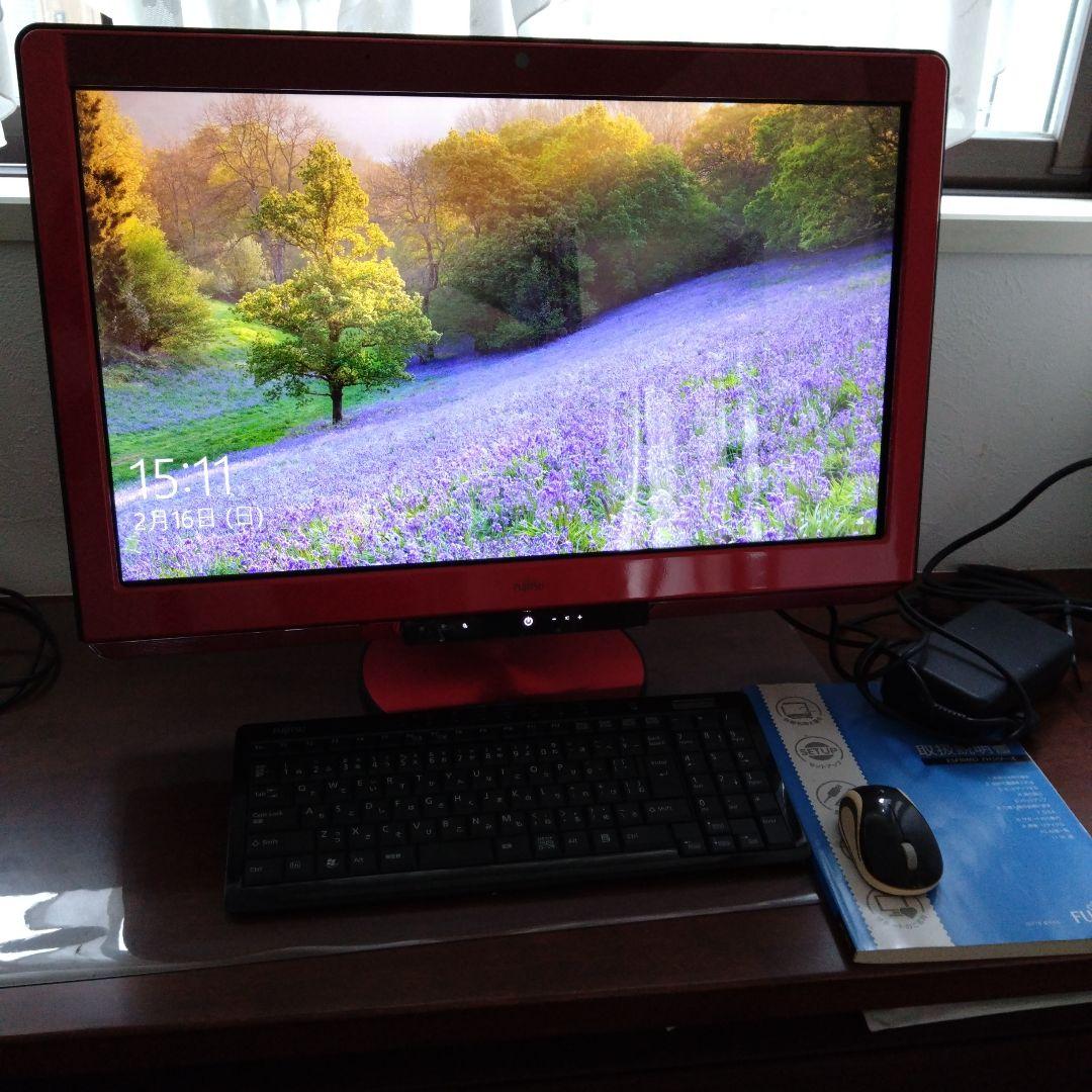Windows 10★PC Desktop Type★ Large Screen with Built-in Camera★ TV