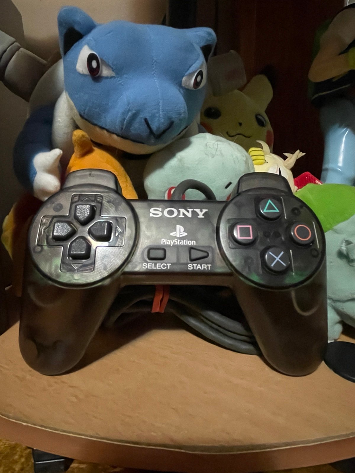 Translucent smoke black PlayStation controller Authentic oem RARE