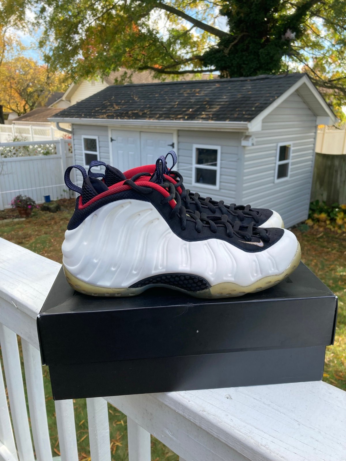 Nike Air Foamposite One PRM Olympic size 9 mens