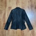 L'AGENCE Black Leather Blazer Jacket Sz 4 Brand New With Tags