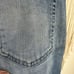 Ag Adriano Goldschmied Distressed Blue Slim Straight Jeans size 31