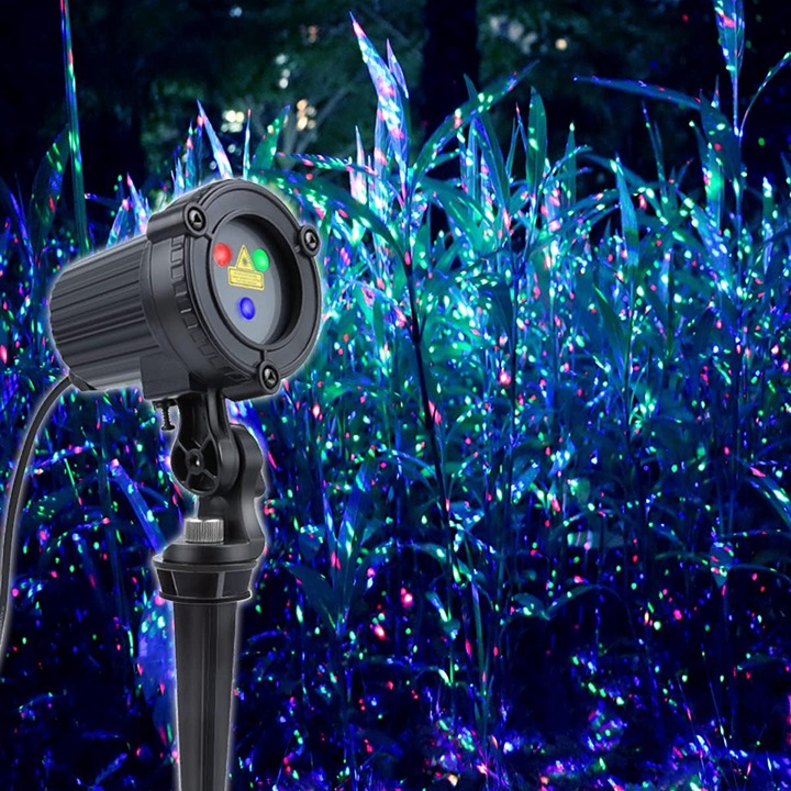 Laser Christmas LightsOutdoor Garden Laser Lights Projector Motion Star