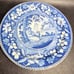 Antique Staffordshire plate, 19 th century, a boy with his lamb