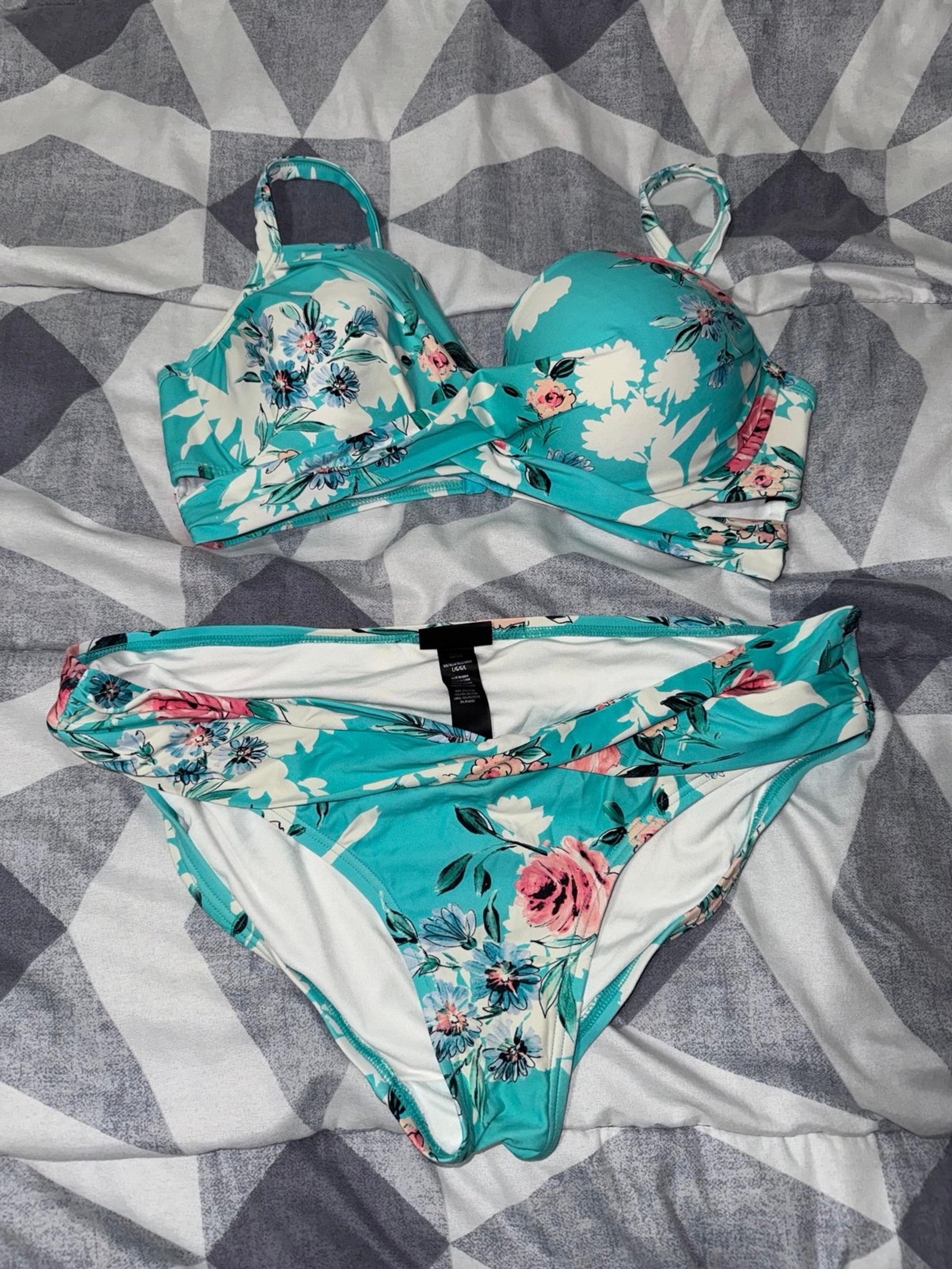 Two-piece swim suit