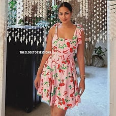 ZARA A-Line Short Dress (L)