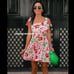 ZARA A-Line Short Dress (L)