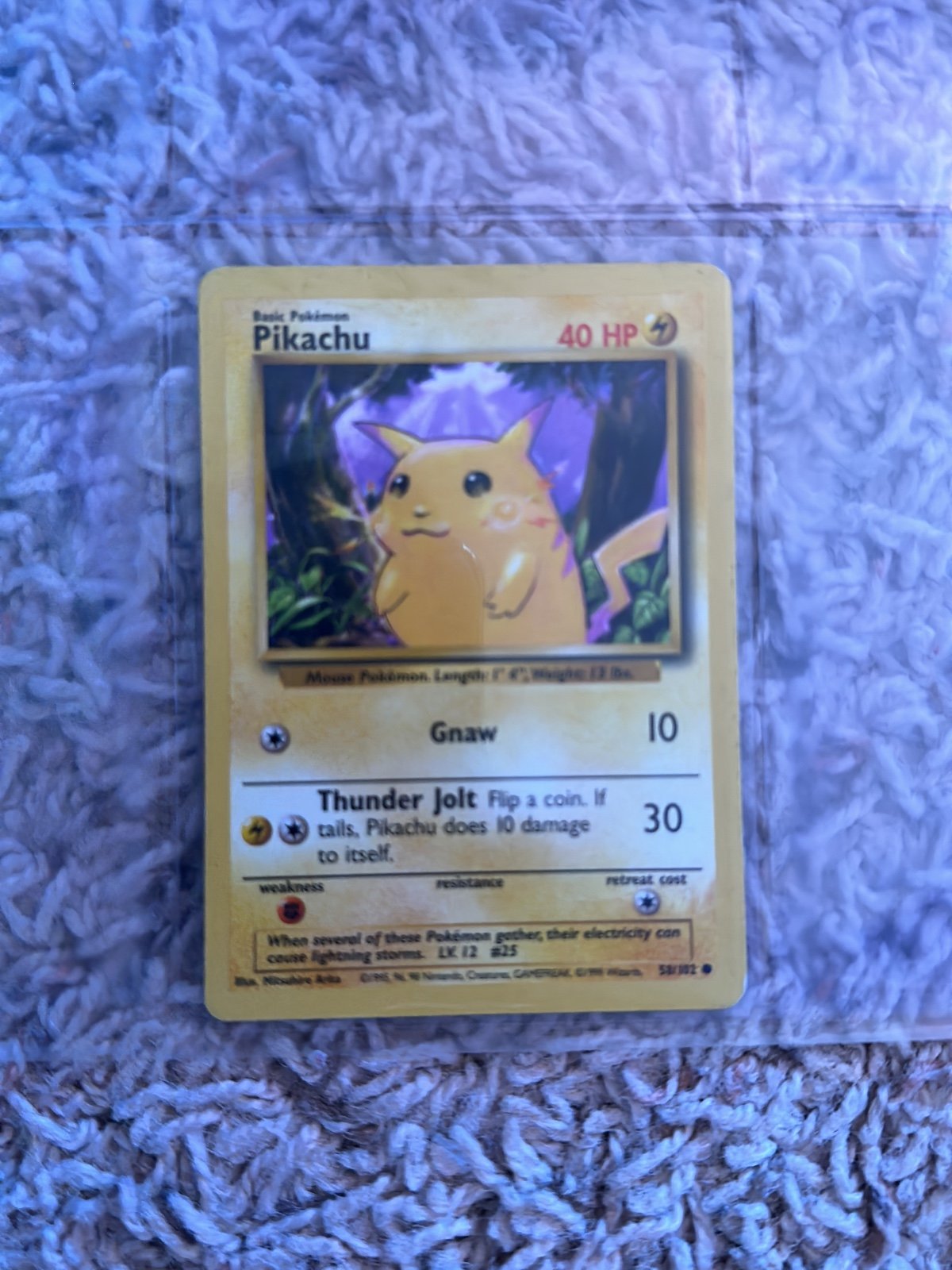 Pokemon Pikachu XY Evolutions 1999 1st edition