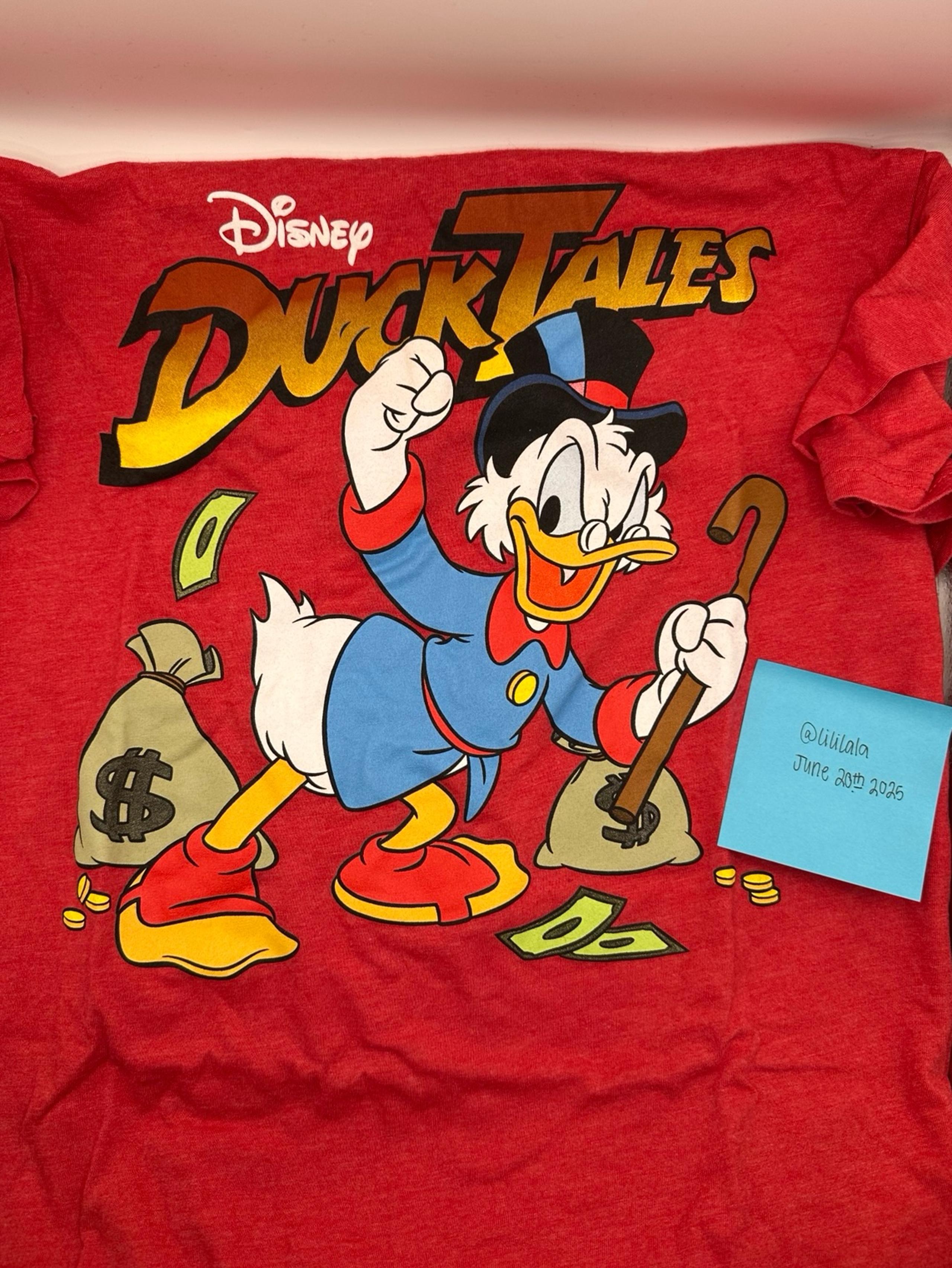 Walt Disney Duck Tales Uncle Scrooge Small T-Shirt