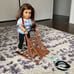 American girl doll sled