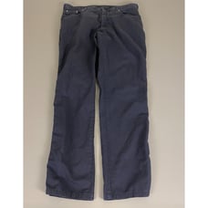 Ermenegildo Zegna Casual Chino Pants Mens XXL 56 (Fit 34x33in) Blue Relaxed Fit